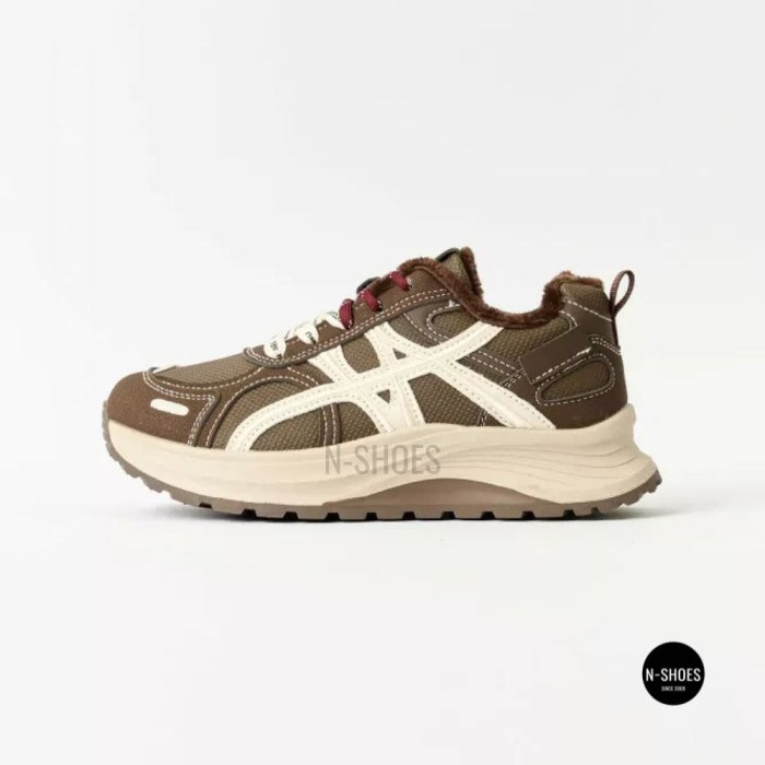 Кросівки ALLSY 218902 218894 SS-103 Brown 6366: тепло на щодень