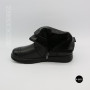 Women's leather boots Allsy 216897 687-6097-1P Lonza 219874 6368 BLACK for comfort