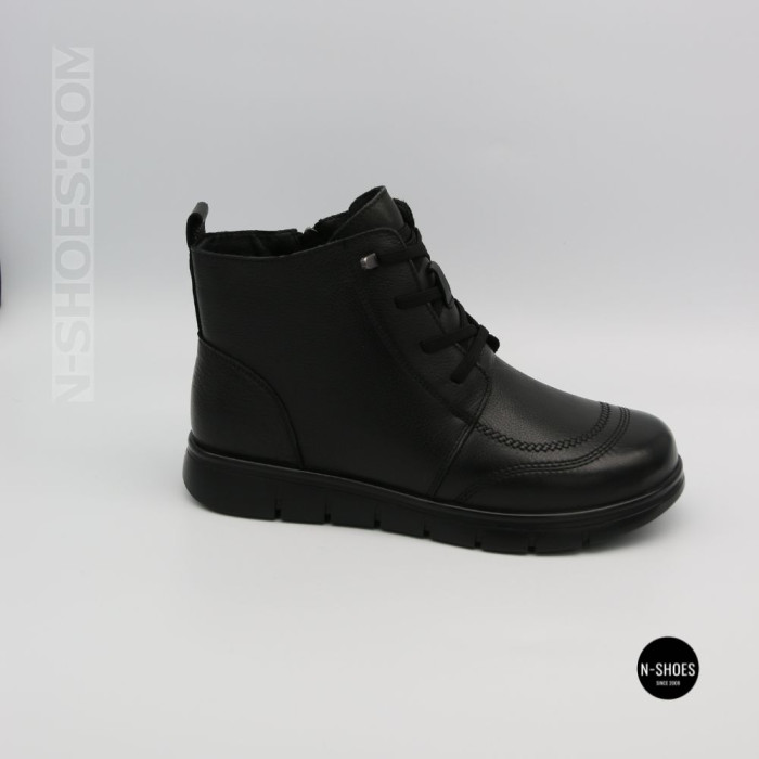 Женские кожаные ботинки Allsy 216897 687-6097-1P Lonza 219874 6368 BLACK для комфорта