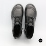 Women's leather boots Allsy 216897 687-6097-1P Lonza 219874 6368 BLACK for comfort