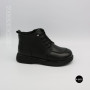 Comfortable Leather Boots Allsy 214972 26Q10M3638-1 6370 BLACK