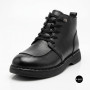Comfortable Leather Boots Allsy 214972 26Q10M3638-1 6370 BLACK