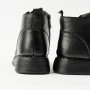 Комфортні шкіряні черевики Allsy 214972 26Q10M3638-1 Lonza 219949 6370 BLACK