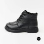 Комфортні шкіряні черевики Allsy 214972 26Q10M3638-1 Lonza 219949 6370 BLACK