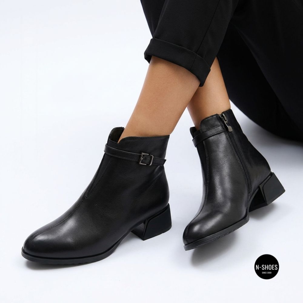 Ботильйони Anna Lucci 217196 T1518-H55-12 6372: чорна класика