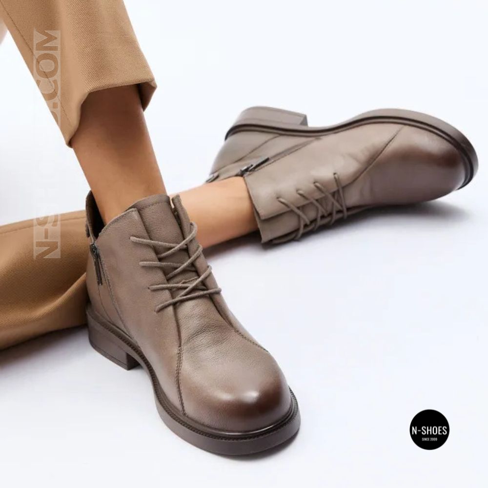 Leather Boots Allsy 216530 25D1R790-5 - Style and Comfort