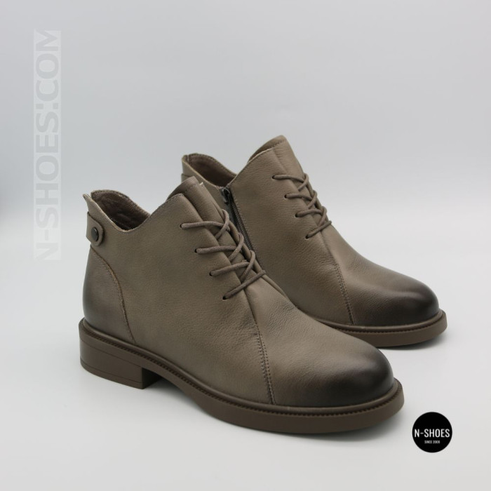 Кожаные ботинки Allsy 216530 Lonza 217899 GREY 6379 - стиль и комфорт