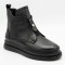 Women's demi-season boots Allsy 216638 C52271-528 BLACK Lonza 217923 6380 classic black made of genuine leather