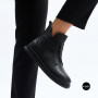 Стильные кожаные ботинки Allsy 216638 C52271-528 BLACK Lonza 217923 6380