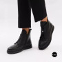 Стильные кожаные ботинки Allsy 216638 C52271-528 BLACK Lonza 217923 6380