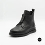 Стильные кожаные ботинки Allsy 216638 C52271-528 BLACK Lonza 217923 6380