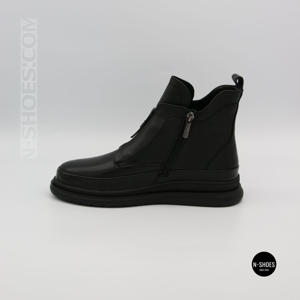 Стильные кожаные ботинки Allsy 216638 C52271-528 BLACK Lonza 217923 6380