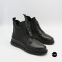 Стильные кожаные ботинки Allsy 216638 C52271-528 BLACK Lonza 217923 6380