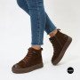 Женские зимние ботинки Allsy 215012 26Z53Z3585-1 Brown 6381