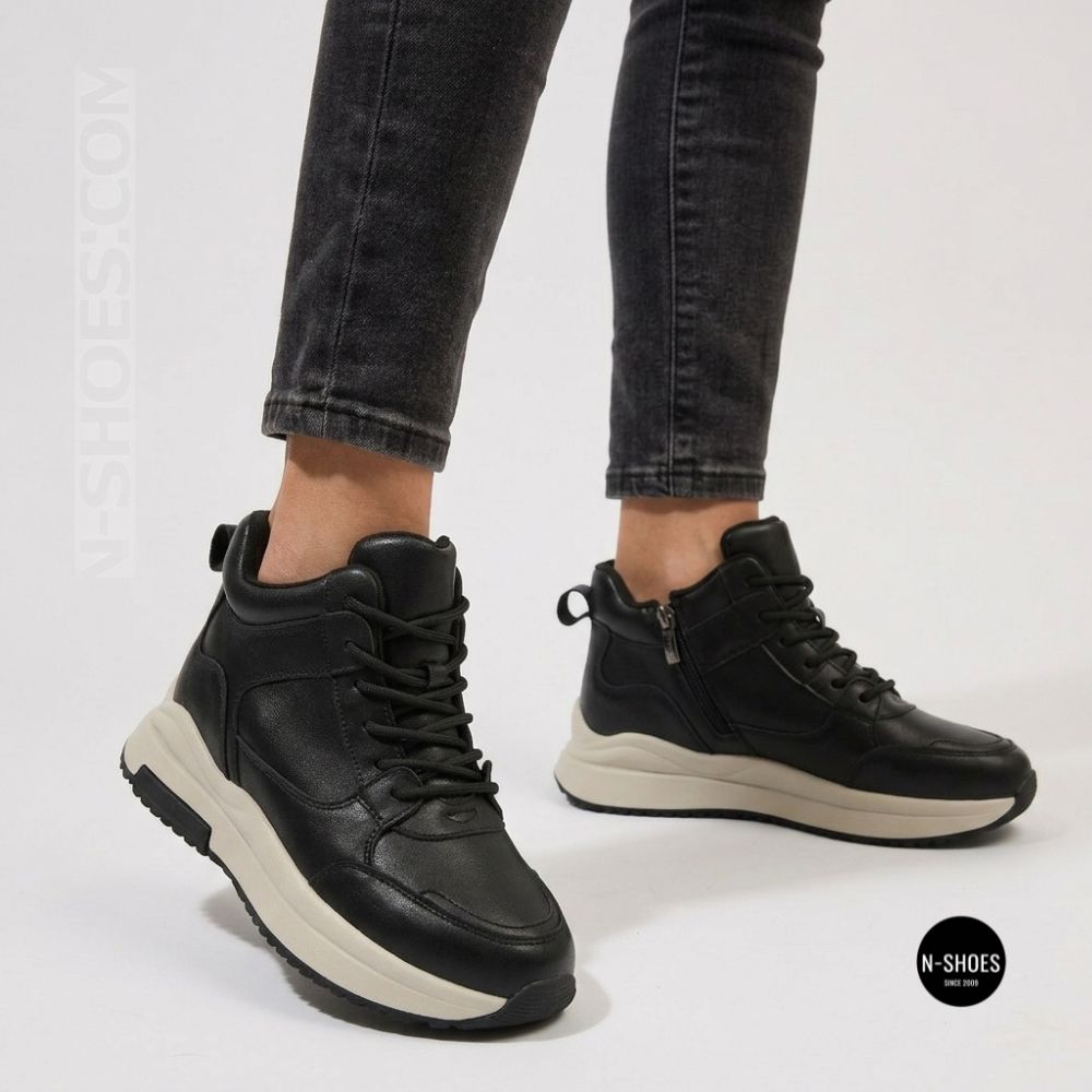 Comfortable Winter Boots Allsy 215418 25Z2Z3880-1 BLACK 6384
