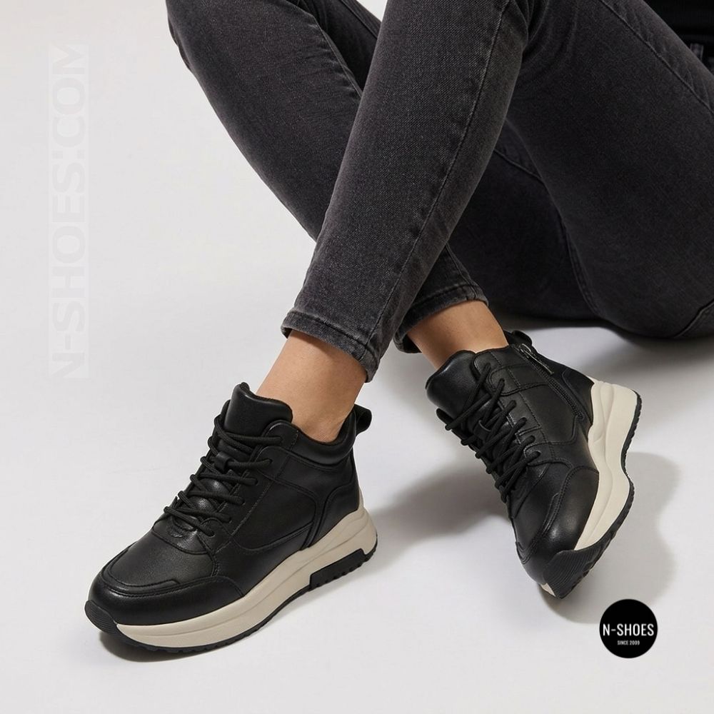 Comfortable Winter Boots Allsy 215418 25Z2Z3880-1 BLACK 6384