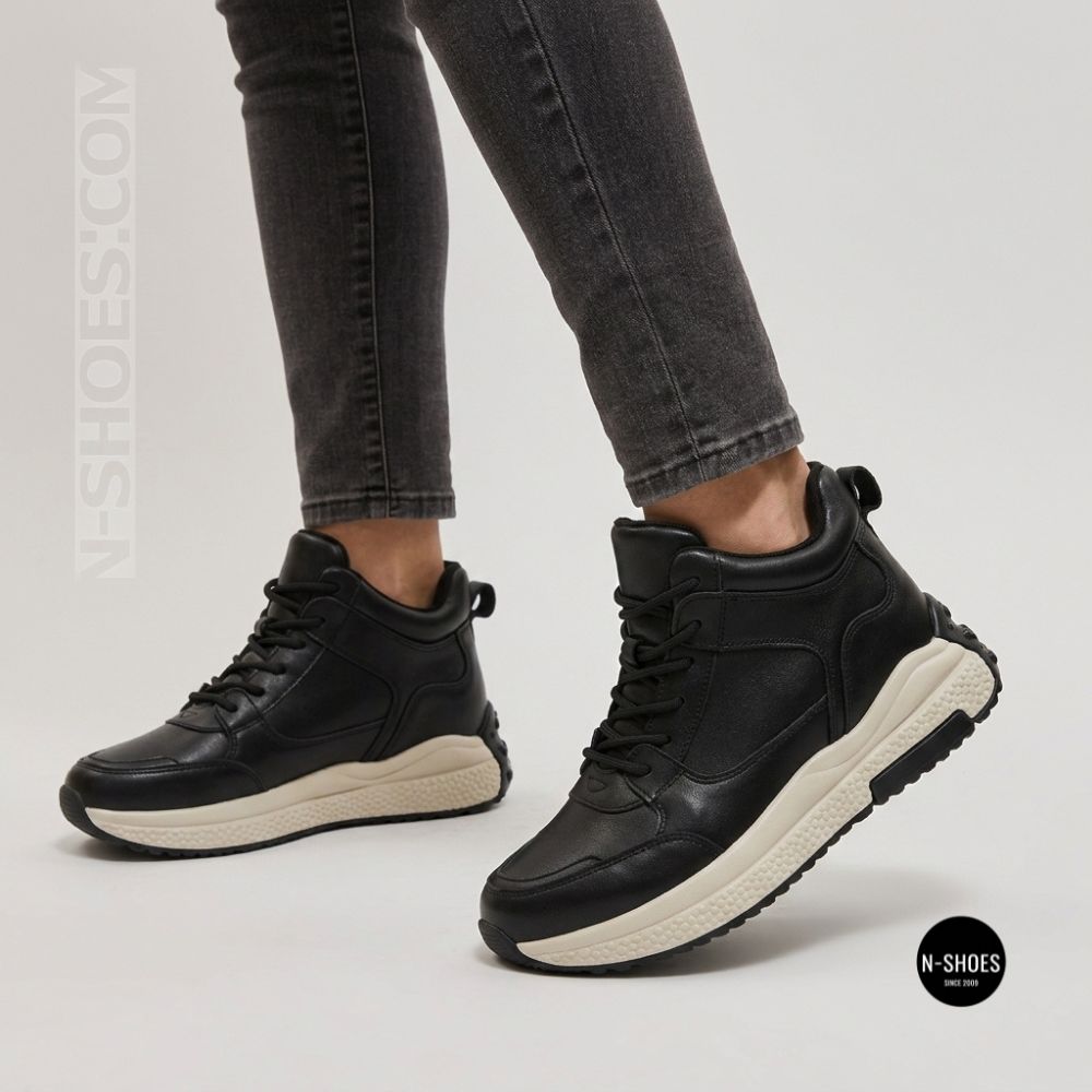Comfortable Winter Boots Allsy 215418 25Z2Z3880-1 BLACK 6384