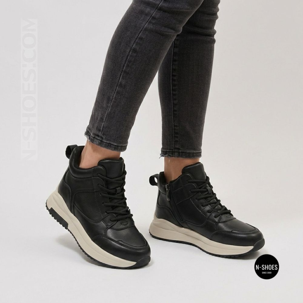 Comfortable Winter Boots Allsy 215418 25Z2Z3880-1 BLACK 6384