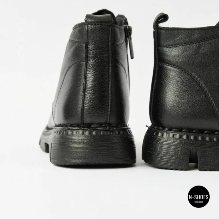 Комфортні зимові черевики Allsy 214981 26Q10M3637-1 BLACK
