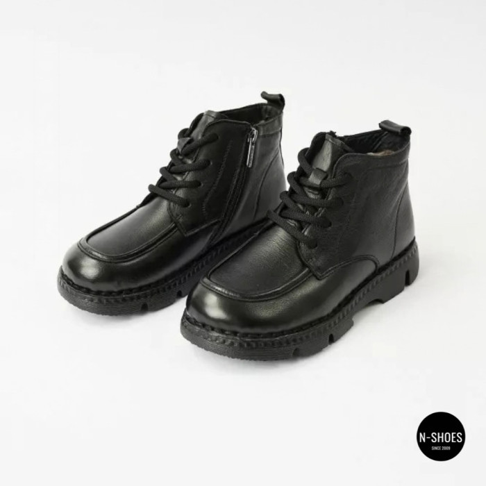 Комфортні зимові черевики Allsy 214981 26Q10M3637-1 BLACK