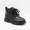 Жіночі зимові черевики Allsy 214981 26Q10M3637-1 BLACK 6385 комфортні чорні з натуральної шкіри с анатомічним носком