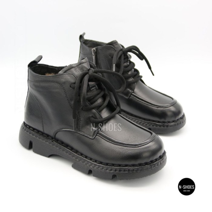 Комфортні зимові черевики Allsy 214981 26Q10M3637-1 BLACK