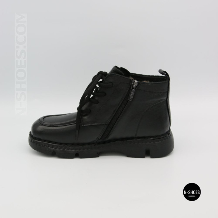 Комфортні зимові черевики Allsy 214981 26Q10M3637-1 BLACK