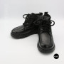 Women's Winter Leather Boots Allsy with Anatomical Toe 214981 26Q10M3637-1 BLACK 6385