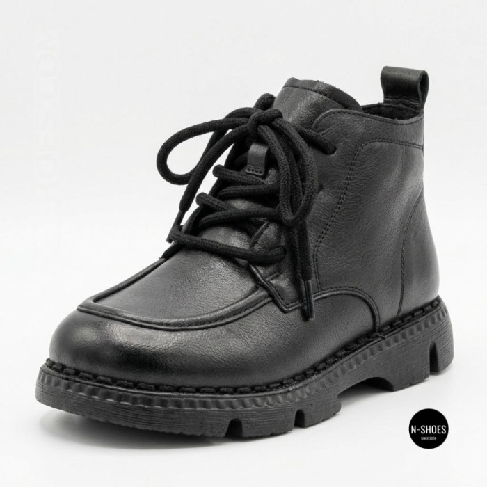 Комфортні зимові черевики Allsy 214981 26Q10M3637-1 BLACK
