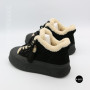 Трендовые зимние ботинки Allsy 219424 26N03 BLACK SUEDE 6392