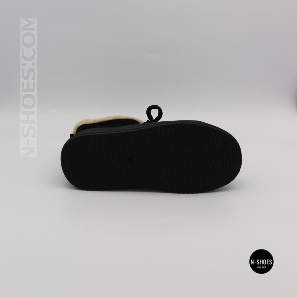 Трендовые зимние ботинки Allsy 219424 26N03 BLACK SUEDE 6392