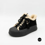 Трендовые зимние ботинки Allsy 219424 26N03 BLACK SUEDE 6392