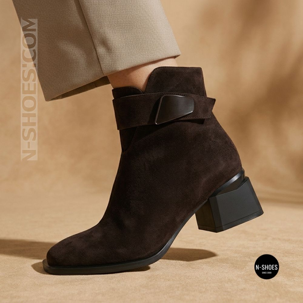 Elegant Demi-Season Ankle Boots Fabio Monelli 216609