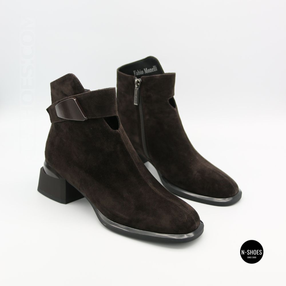 Elegant Demi-Season Ankle Boots Fabio Monelli 216609