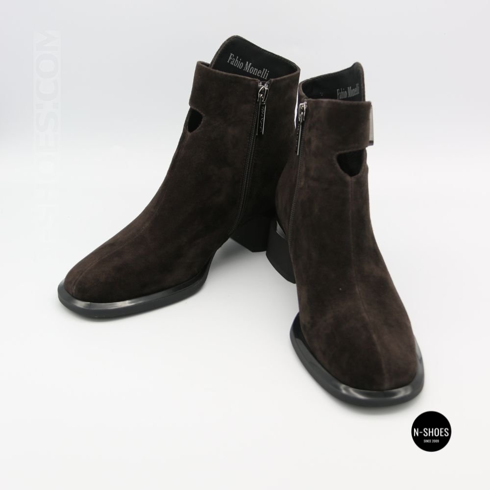 Elegant Demi-Season Ankle Boots Fabio Monelli 216609