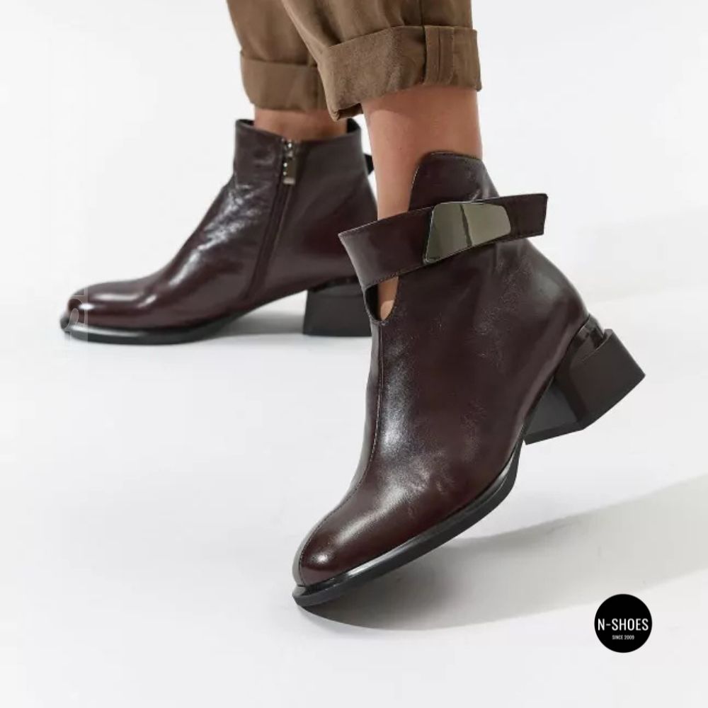 Elegant Demi-Season Ankle Boots Fabio Monelli 216609