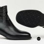 Жіночі шкіряні ботильйони Fabio Monelli 215049 LE1245-WS678-YP1718B BLACK Lonza 220213 6395