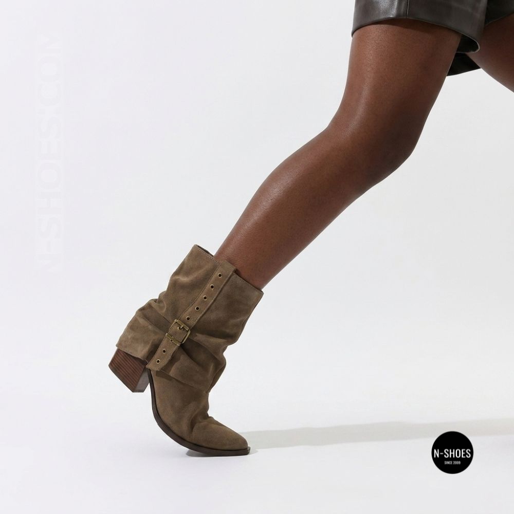 Seasonal Suede Cowboy Boots Lonza 59132-17R-KQ 6396