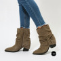 Seasonal Suede Cowboy Boots Lonza 59132-17R-KQ 6396