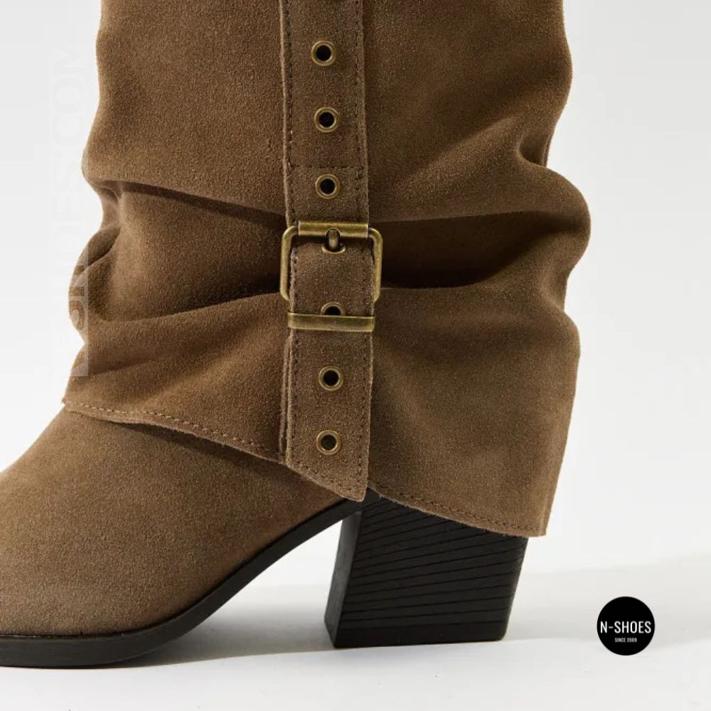Seasonal Suede Cowboy Boots Lonza 59132-17R-KQ 6396