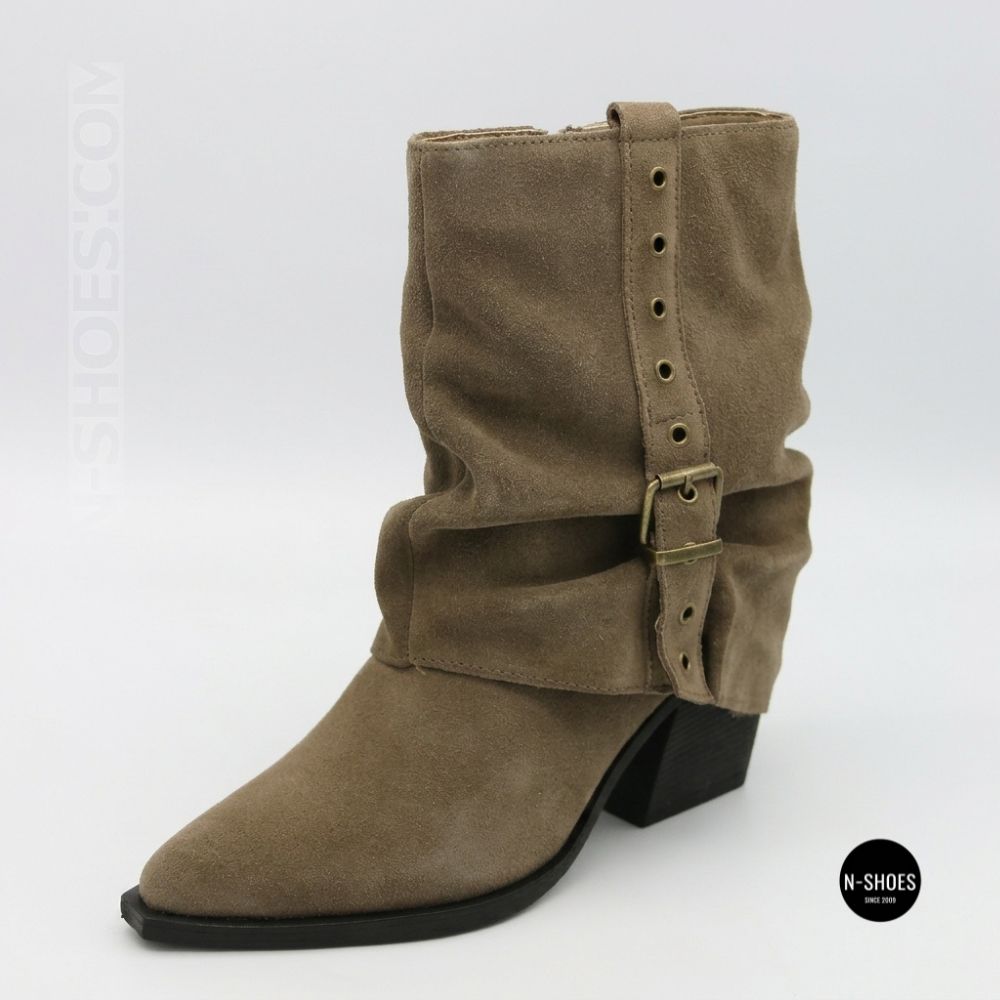 Seasonal Suede Cowboy Boots Lonza 59132-17R-KQ 6396