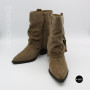 Seasonal Suede Cowboy Boots Lonza 59132-17R-KQ 6396