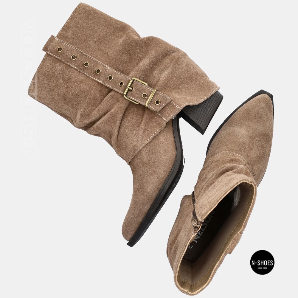 Seasonal Suede Cowboy Boots Lonza 59132-17R-KQ 6396
