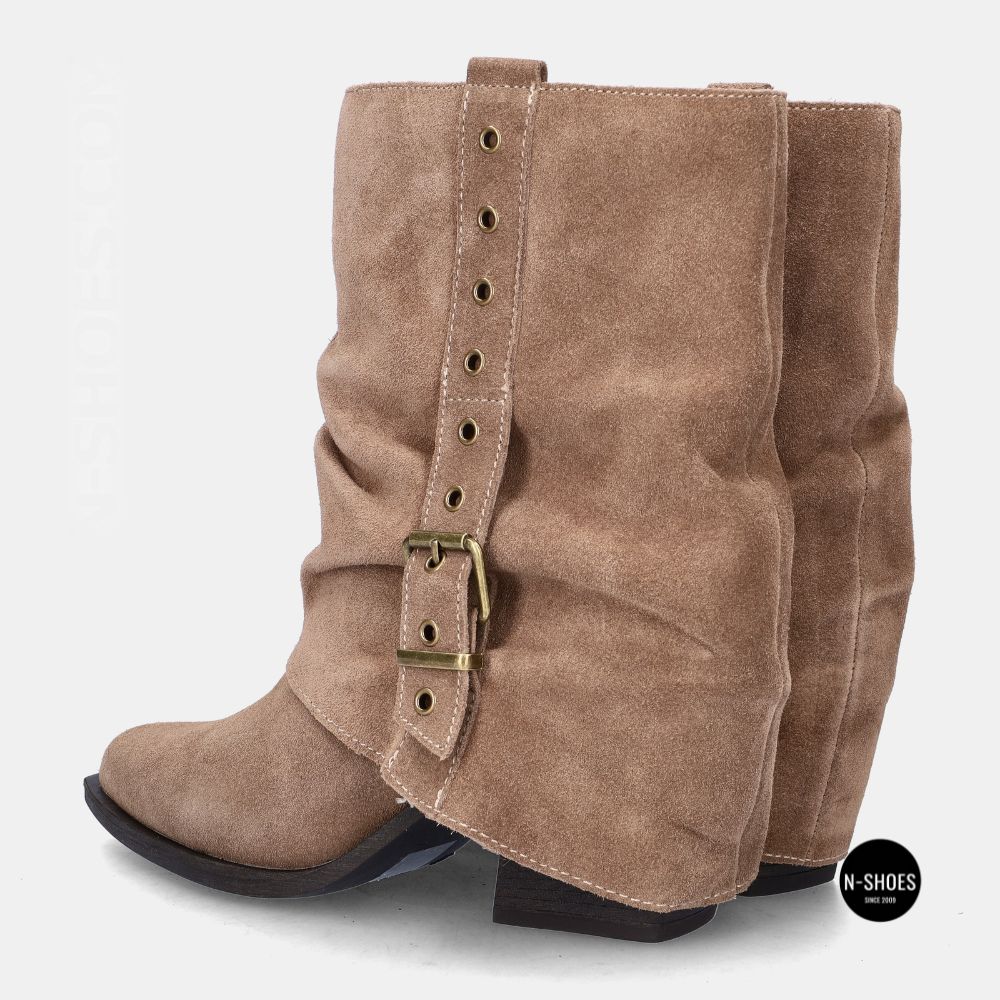 Seasonal Suede Cowboy Boots Lonza 59132-17R-KQ 6396