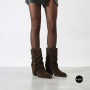 Elegant Brown Suede Slouch Boots Lonza 216422 220177 59132-17R-Z Nelson BROWN SUEDE 6397