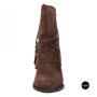 Elegant Brown Suede Slouch Boots Lonza 216422 220177 59132-17R-Z Nelson BROWN SUEDE 6397