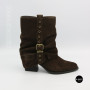 Elegant Brown Suede Slouch Boots Lonza 216422 220177 59132-17R-Z Nelson BROWN SUEDE 6397