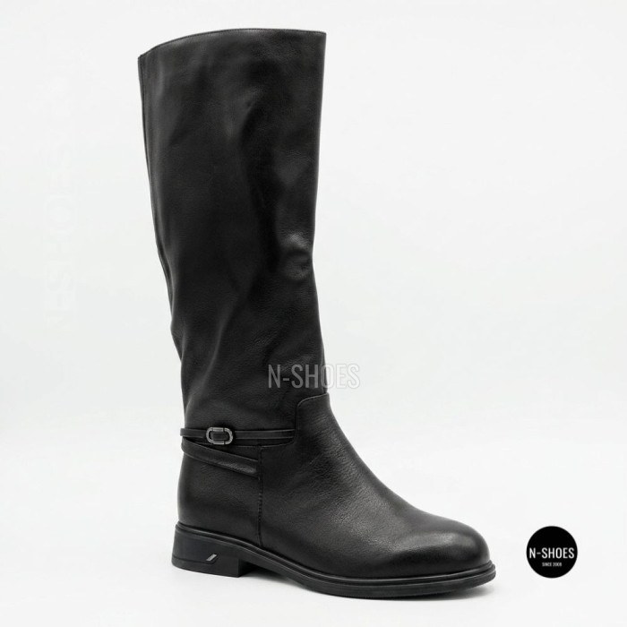 Стильні чоботи Fabio Monelli 216671 BY2871H-32-C1814 BLACK 6398