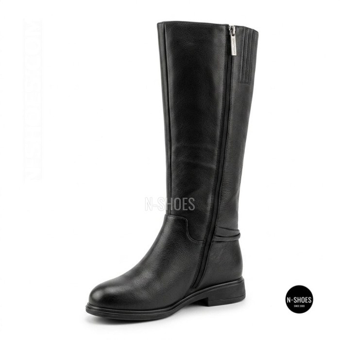 Стильні чоботи Fabio Monelli 216671 BY2871H-32-C1814 BLACK 6398