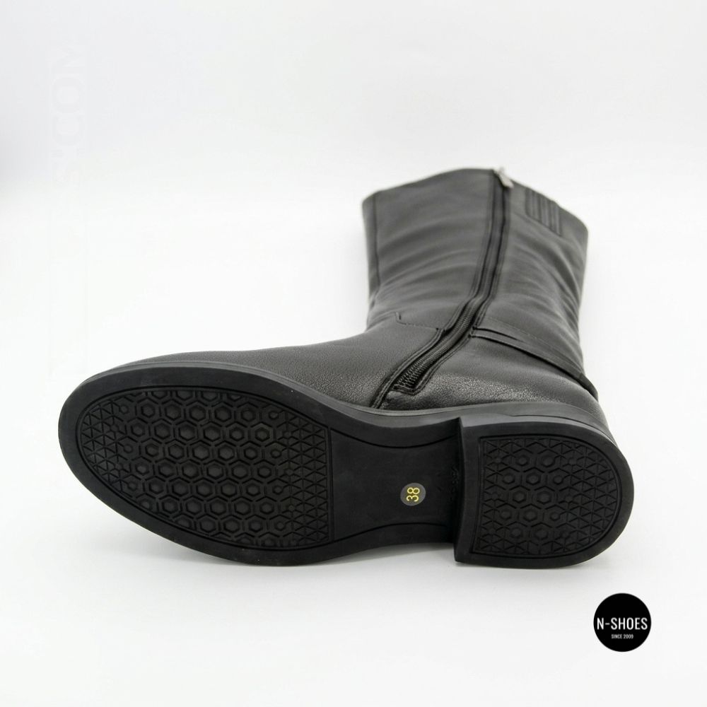 Стильні чоботи Fabio Monelli 216671 BY2871H-32-C1814 BLACK 6398